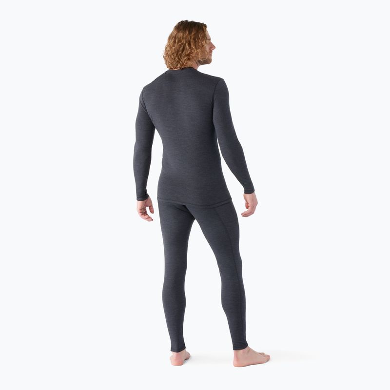 Pánská termoakční mikina Smartwool Merino 250 Baselayer Crew Boxed charcoal heather 2
