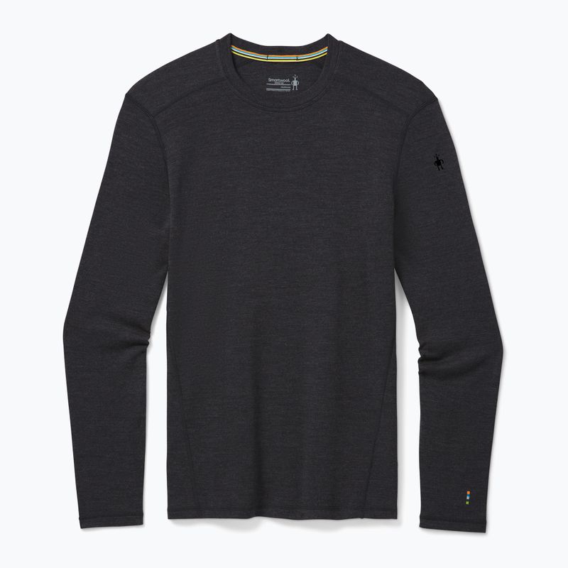 Pánská termoakční mikina Smartwool Merino 250 Baselayer Crew Boxed charcoal heather 6