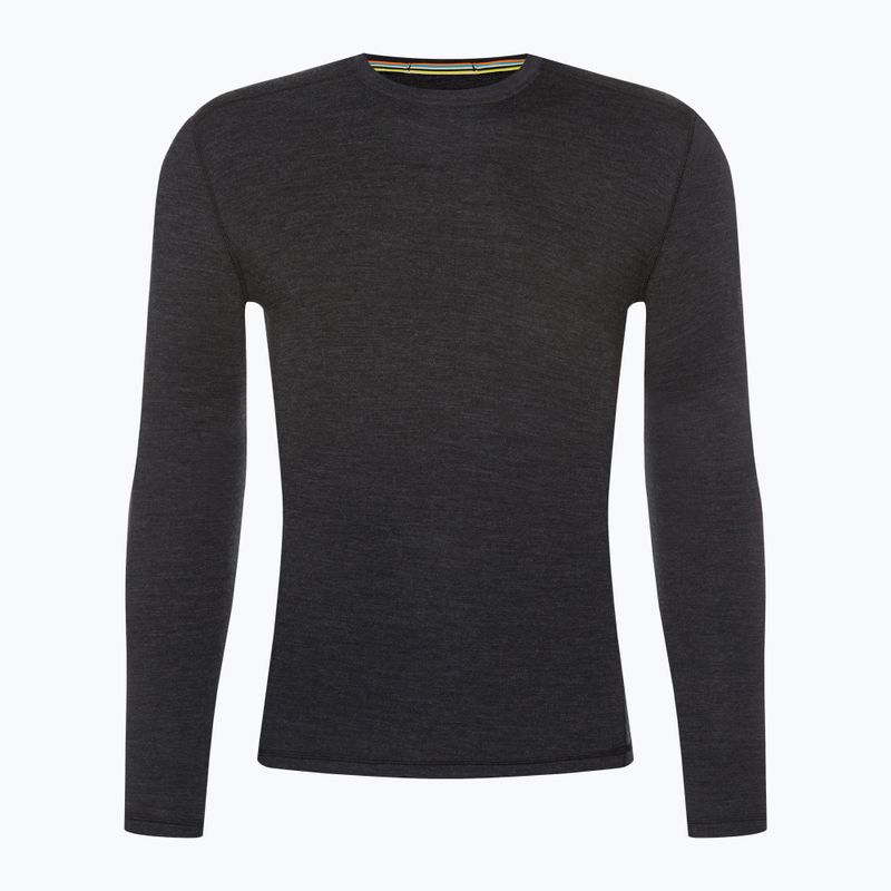 Pánská termoakční mikina Smartwool Merino 250 Baselayer Crew Boxed charcoal heather 3