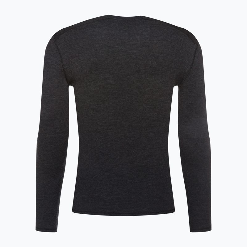 Pánská termoakční mikina Smartwool Merino 250 Baselayer Crew Boxed charcoal heather 4