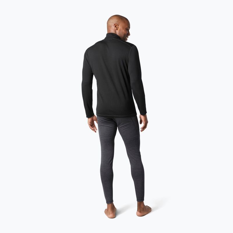 Pánská termální mikina Smartwool Merino 250 Baselayer 1/4 Zip Boxed black 3