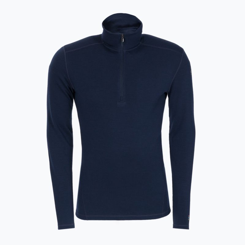 Pánské termo tričko Smartwool Merino 250 Baselayer 1/4 Zip Boxed tmavě modré 16356-092-S