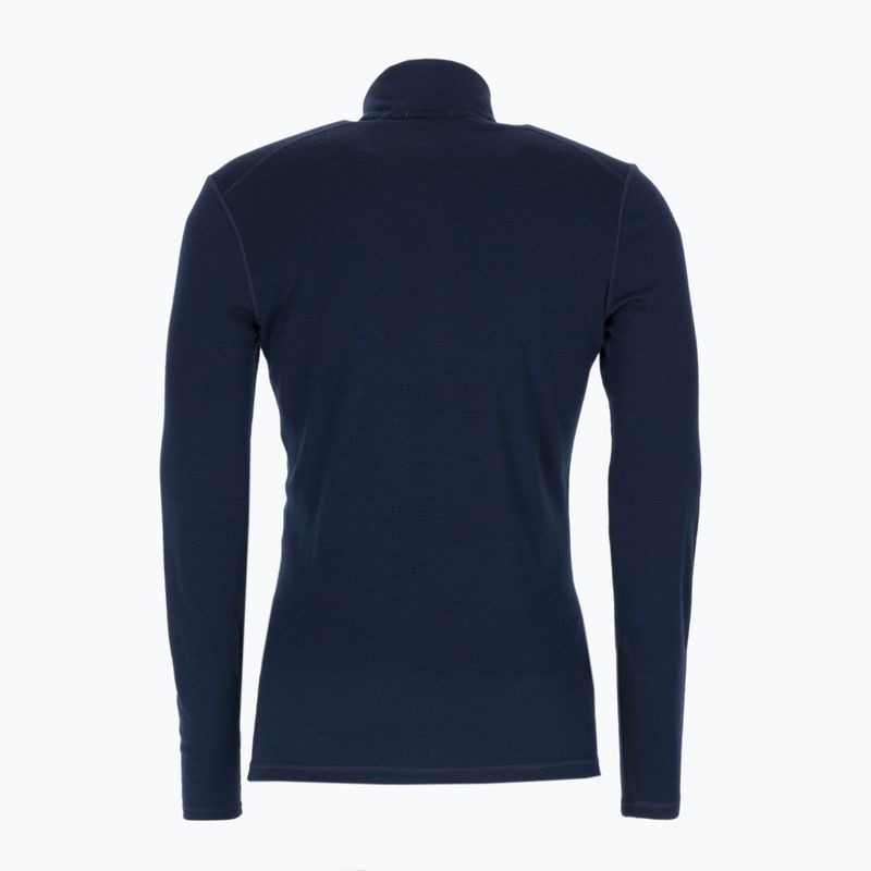 Pánské termo tričko Smartwool Merino 250 Baselayer 1/4 Zip Boxed tmavě modré 16356-092-S 2