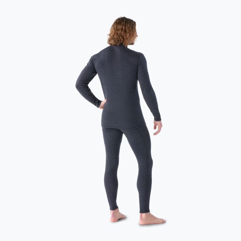 Pánská termální mikina Smartwool Merino 250 Baselayer 1/4 Zip Boxed charcoal heather 2