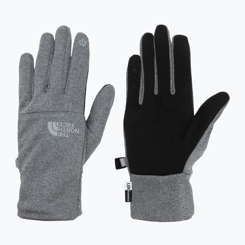 Pánské trekingové rukavice The North Face Etip Recycled medium grey heather