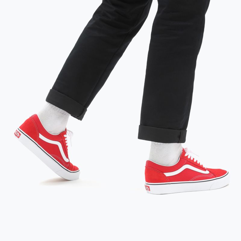 Boty Vans UA Old Skool racing red/true white 12