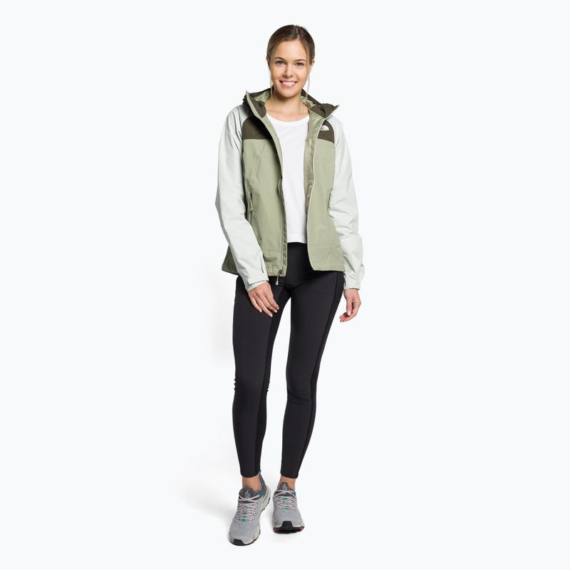 Dámská hardshell bunda The North Face Stratos zelená NF00CMJ059M1 2