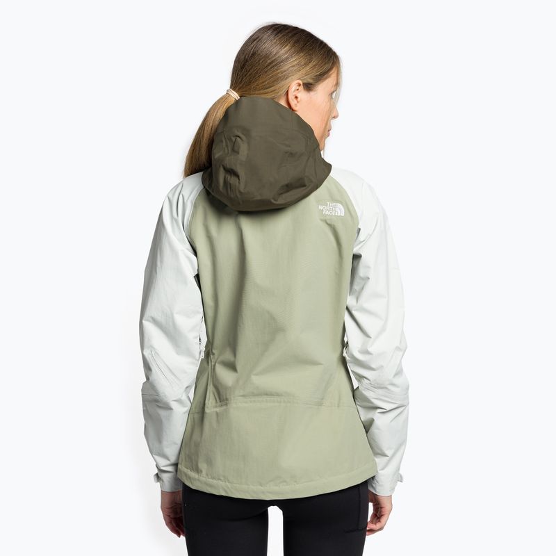 Dámská hardshell bunda The North Face Stratos zelená NF00CMJ059M1 4
