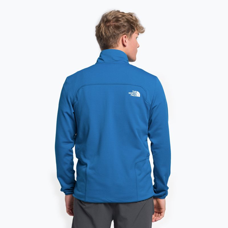 Pánská fleece mikina The North Face Quest FZ modrá NF0A3YG1M191 4
