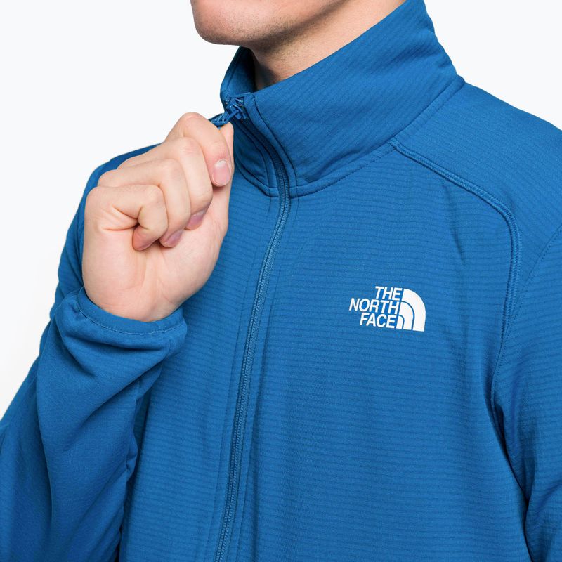Pánská fleece mikina The North Face Quest FZ modrá NF0A3YG1M191 5