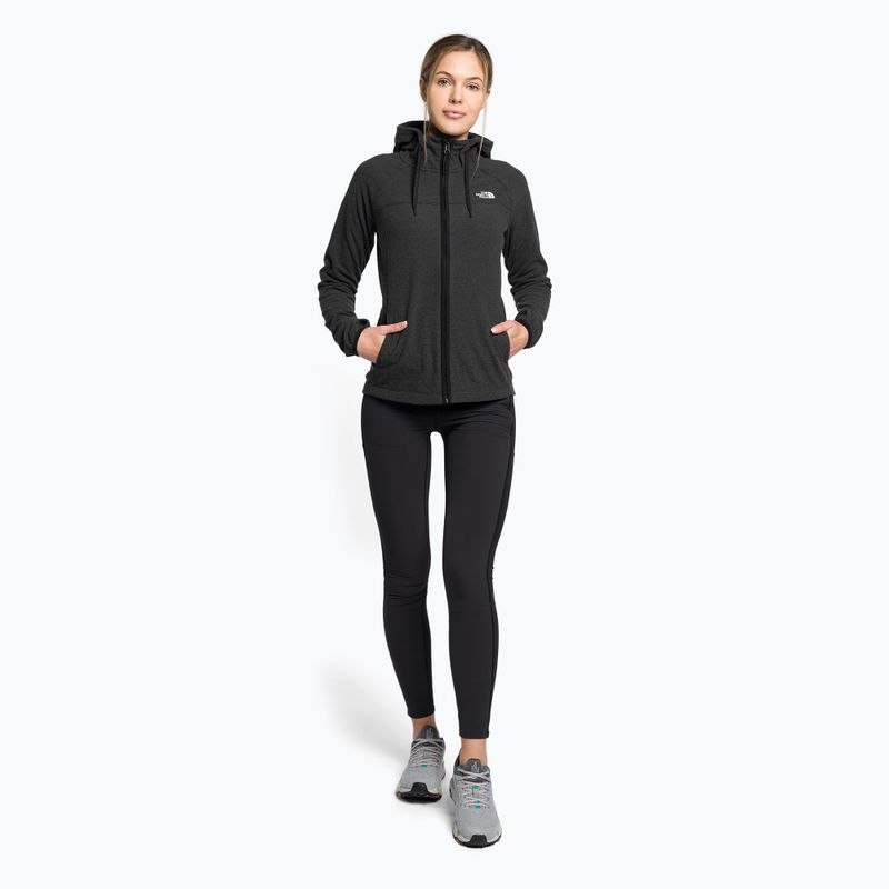 Dámská fleece mikina The North Face Homesafe FZ Fleece Hoodie černá NF0A55HNTH61 2
