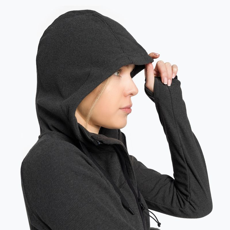 Dámská fleece mikina The North Face Homesafe FZ Fleece Hoodie černá NF0A55HNTH61 6