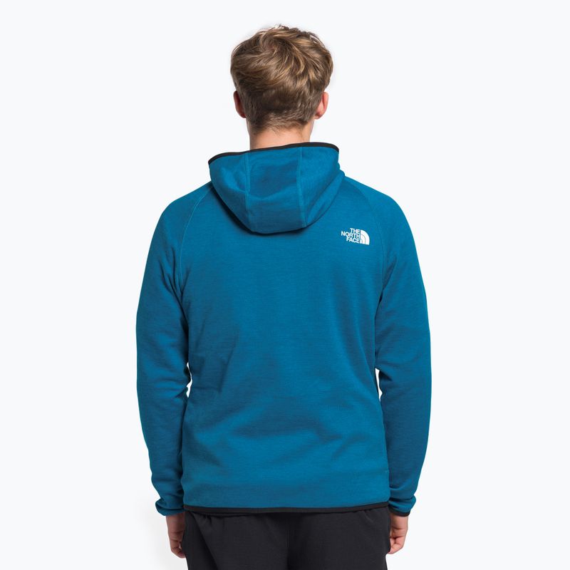 Pánská fleece mikina The North Face Canyonlands FZ modrá NF0A5G9UHRN1 4