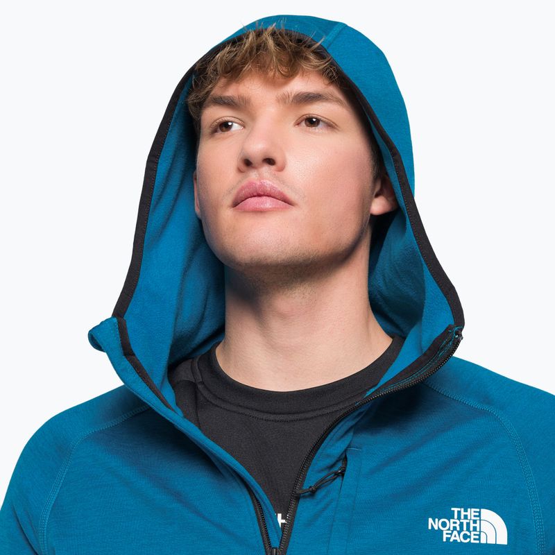 Pánská fleece mikina The North Face Canyonlands FZ modrá NF0A5G9UHRN1 5