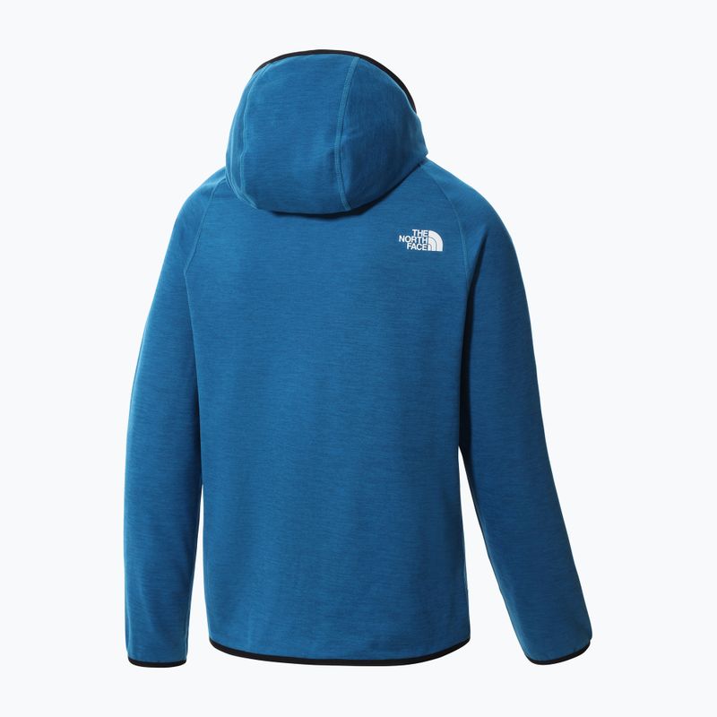 Pánská fleece mikina The North Face Canyonlands FZ modrá NF0A5G9UHRN1 11