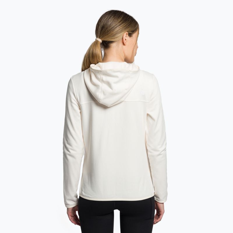 Dámská fleece mikina The North Face Canyonlands FZ bílá NF0A5GBCR8R1 4