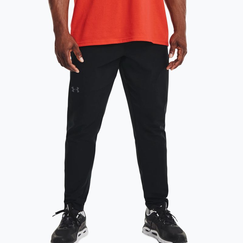 Under Armour Unstoppable Tapered pánské tréninkové kalhoty černé 1352028