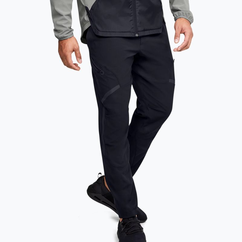 Under Armour Unstoppable Cargo pánské tréninkové kalhoty černé 1352026