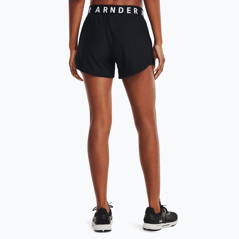 Dámské tréninkové šortky Under Armour Play Up 5 In black/black/white 3