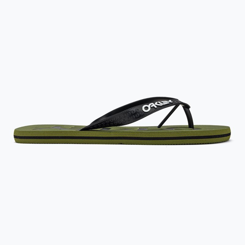 Pánské žabky Oakley College Flip Flop green FOF10025586L 2