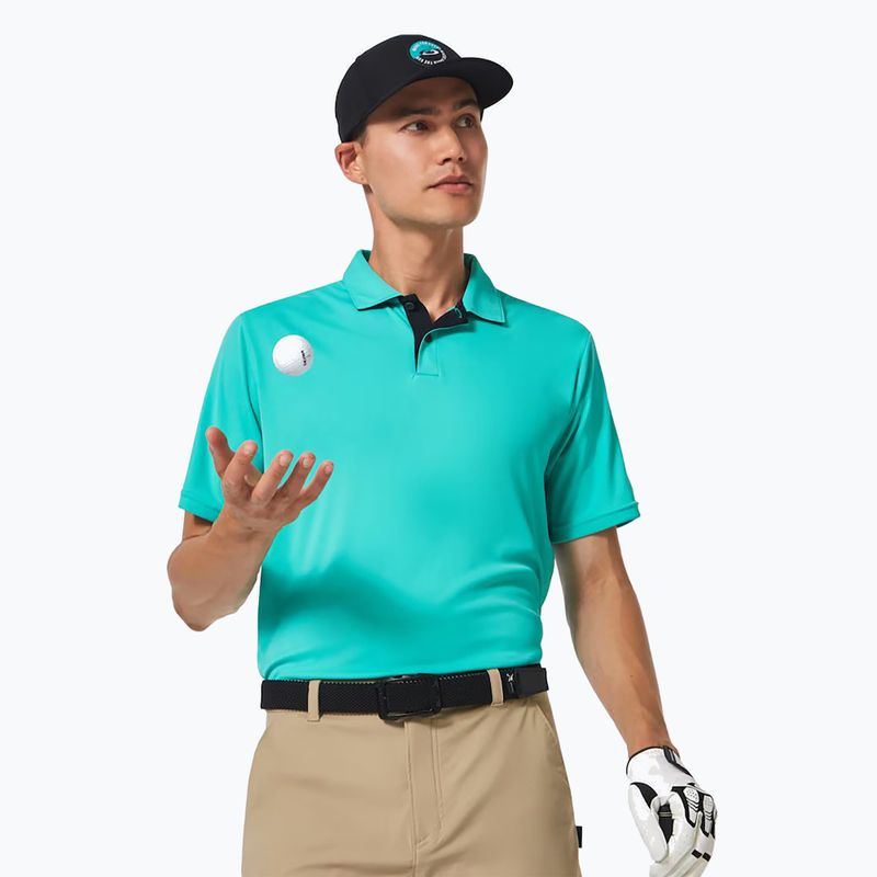 Oakley Divisional UV pánské polo tričko modré FOA403084 4