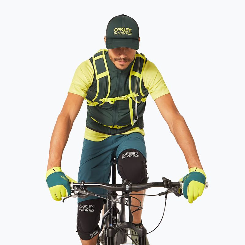 Oakley Factory Pilot Lite MTB pánský cyklistický dres žlutý FOA403173 6