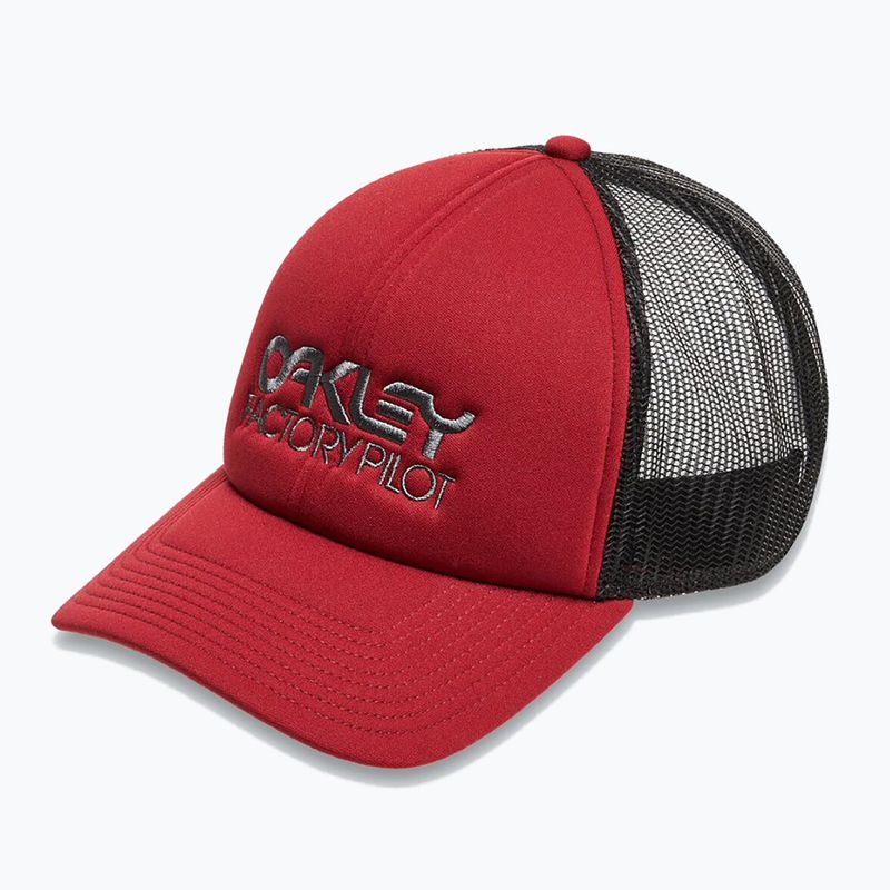 Oakley Factory Pilot Trucker pánská baseballová čepice červená FOS900510 5
