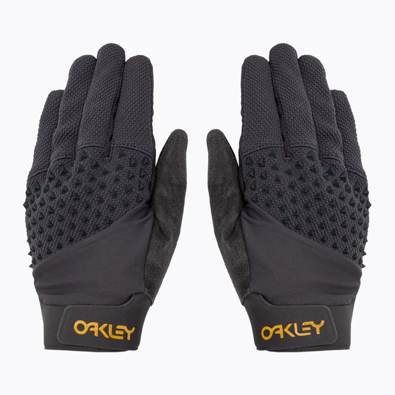 Cyklistické rukavice Oakley Drop In MTB forged iron 2