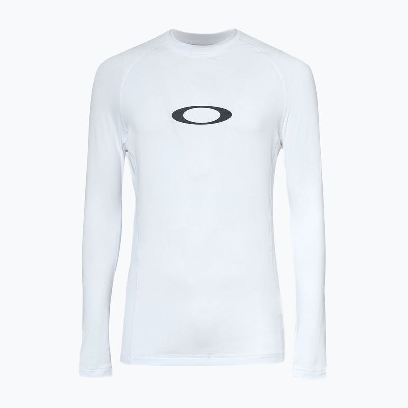 Oakley Ellipse Rashguard pánské plavecké tričko bílé FOA403767100 2