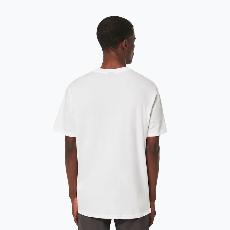 Pánské tričko Oakley O Bark 2.0 T-Shirt white/black 3