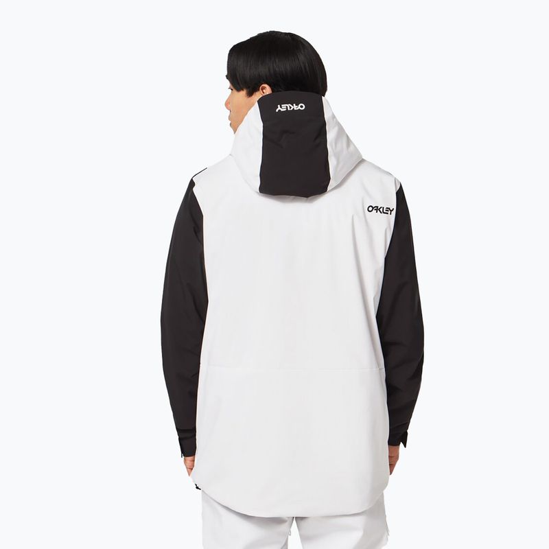 Oakley TNP TBT Insulated Anorak pánská snowboardová bunda bílá FOA403652 2