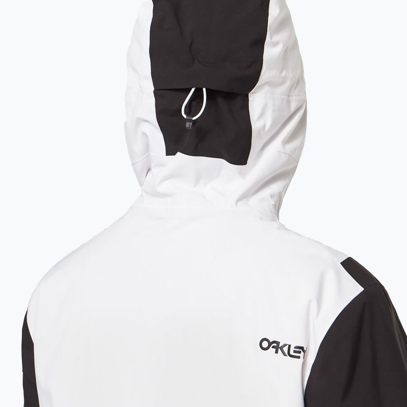 Oakley TNP TBT Insulated Anorak pánská snowboardová bunda bílá FOA403652 4