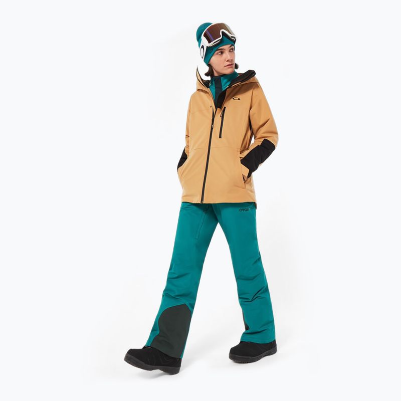 Oakley Camellia Core Insulated dámská snowboardová bunda hnědá FOA500281 3