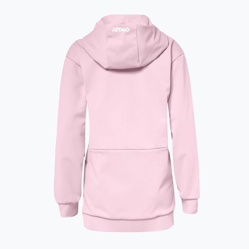 Dámská snowboardová mikina Oakley Park RC Softshell Pink FOA500320 15