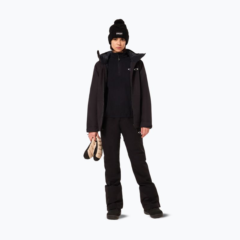 Dámská fleecová mikina Oakley Maple Ridge 1/2 Zip Fleece blackout 2