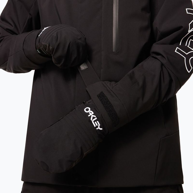 Pánská snowboardová bunda Oakley TNP TBT Insulated black/white logo 14