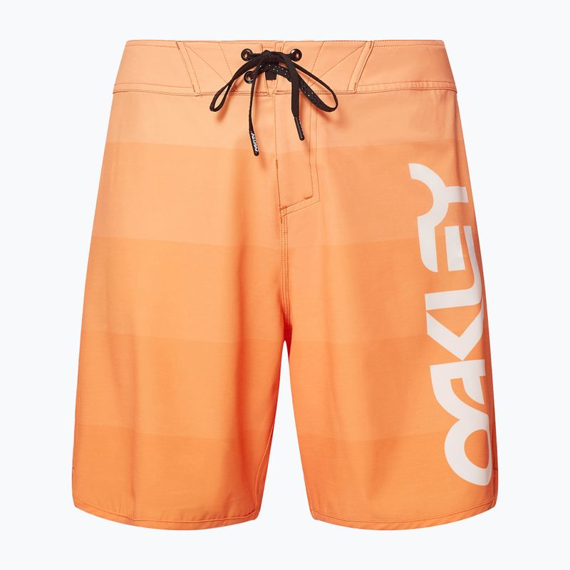 Pánské plavecké šortky Oakley Retro Mark 19" oranžové FOA40430473K 4