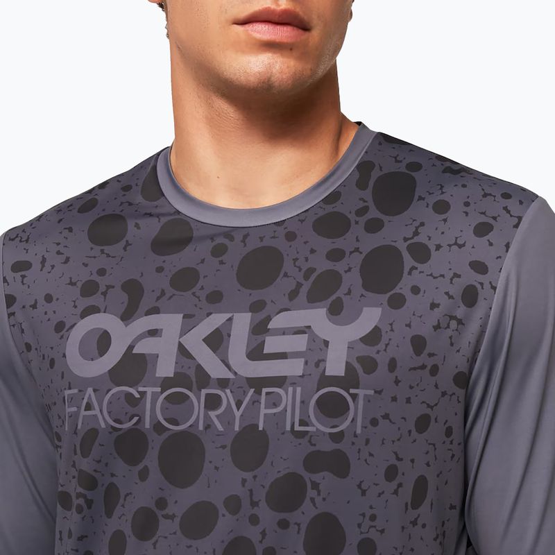 Pánský cyklistický dres Oakley Maven Rc SS šedá FOA404400 6