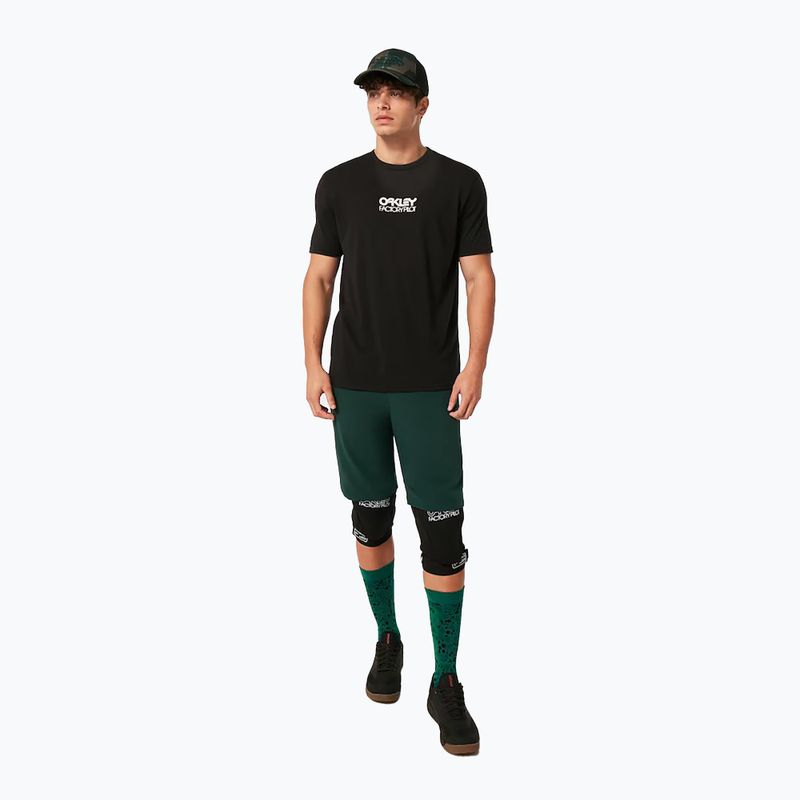 Pánské cyklistické tričko Oakley Factory Pilot Ss Tee černé FOA404507 4