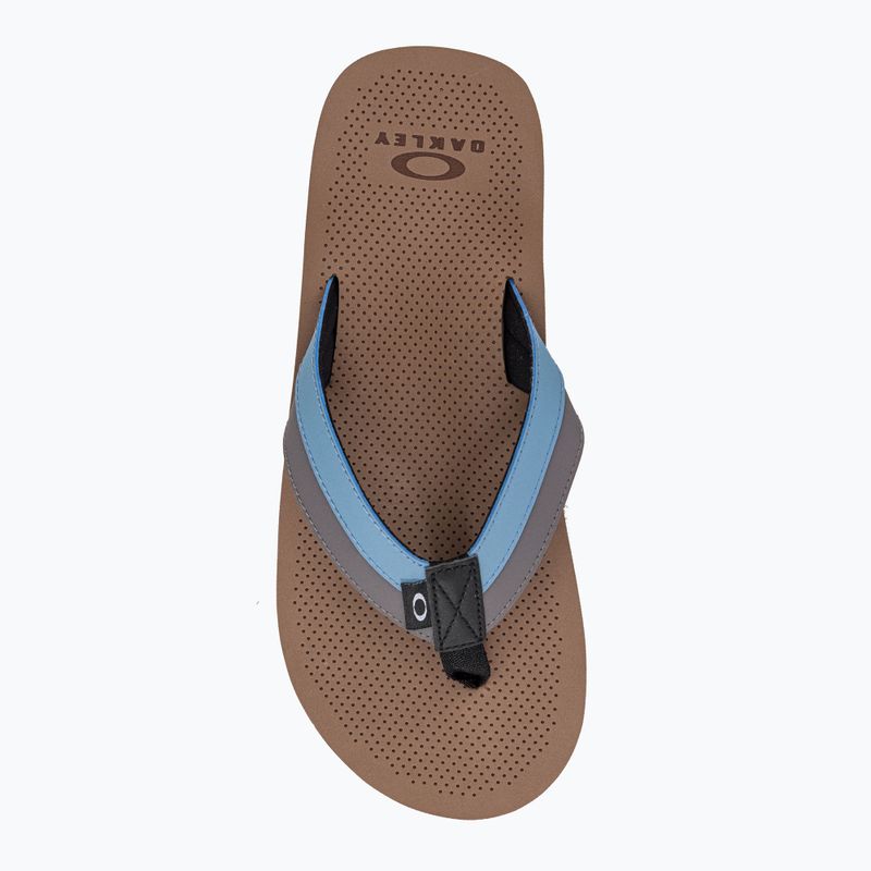 Oakley pánské žabky Burke Flip Flop brown FOF10041931V 6