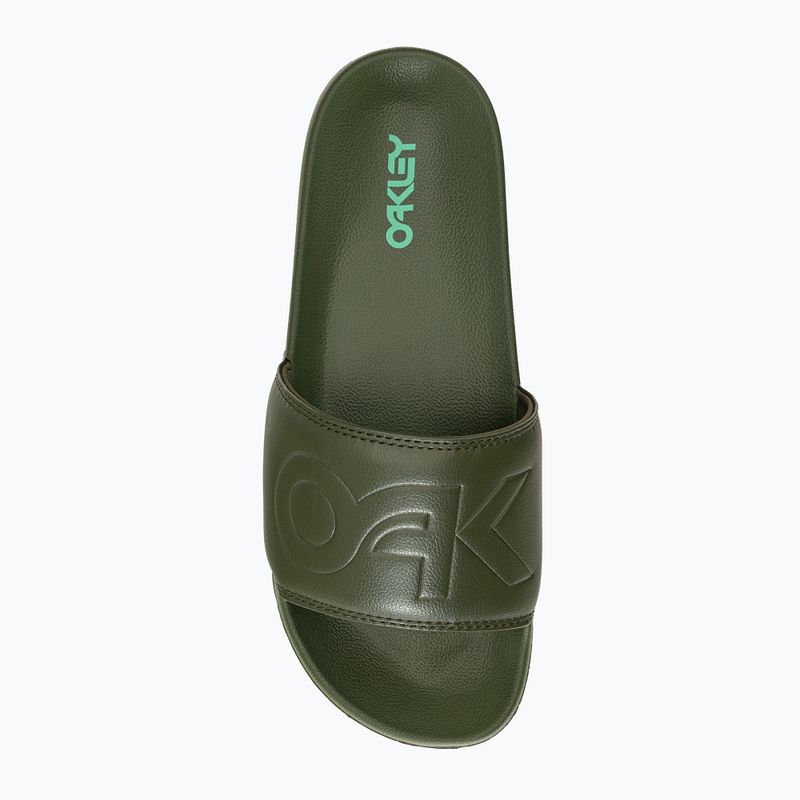 Pánské žabky Oakley College Flip Flop green/black FOF10042486L 6