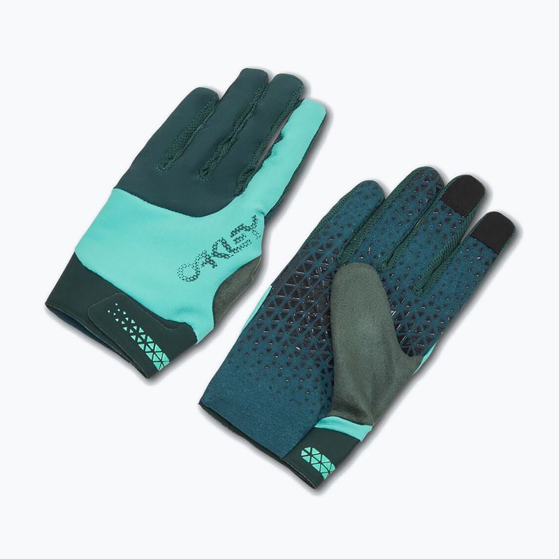 Cyklistické rukavice Oakley Off Camber Mtb zelená FOS900875 5