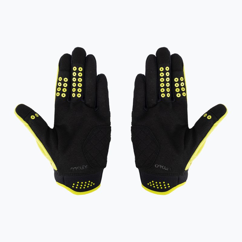 Cyklistické rukavice Oakley Switchback Mtb černo-žlute FOS900879 2