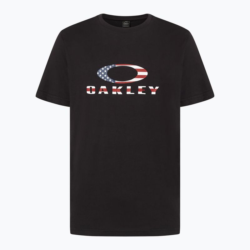Pánské tričko Oakley O Bark 2.0 black/american flag 6