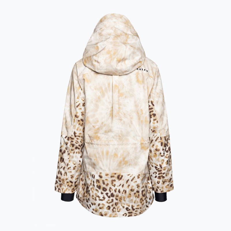 Oakley TC Juno Reduct Shell dámská snowboardová bunda cheeta td print 2