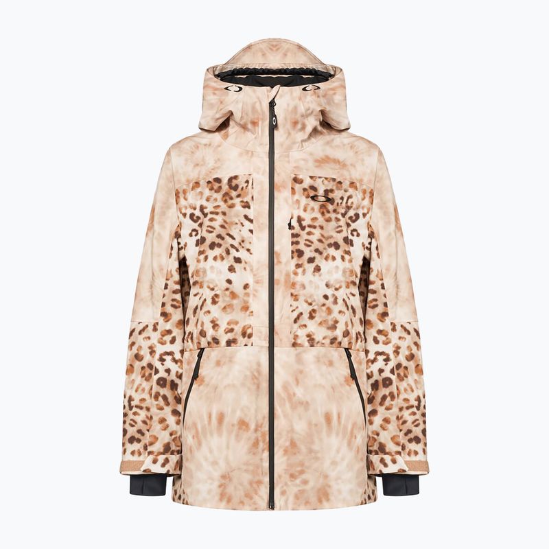 Oakley TC Juno Reduct Shell dámská snowboardová bunda cheeta td print 6