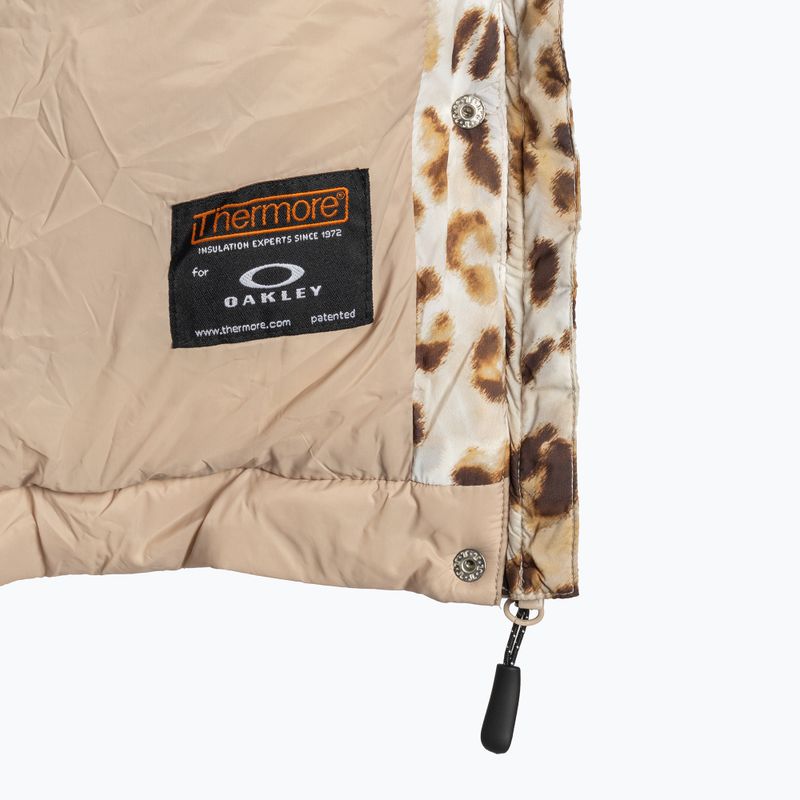 Dámská péřová bunda Oakley TNP Puff cheeta td print 5