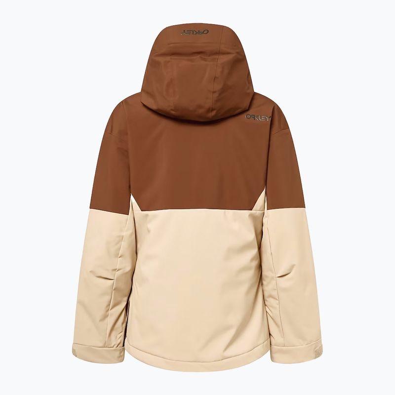 Dámská snowboardová bunda Oakley WMNS TNP TBT Isulated Anorak hummus/carafe 15