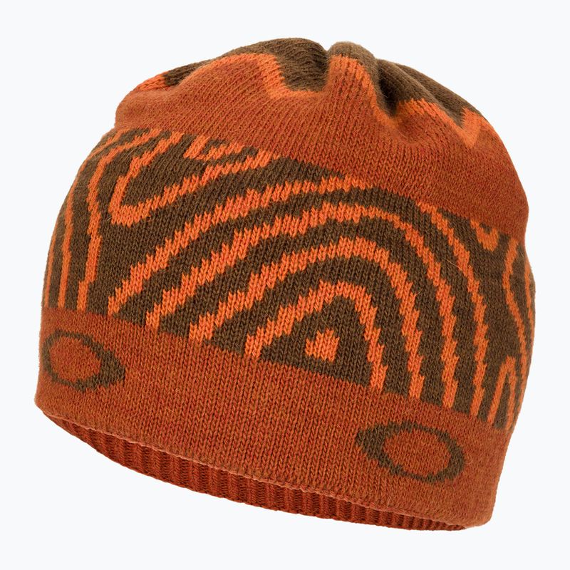 Zimní čepice Oakley TC Nordic Tassle orange norway pattern 3