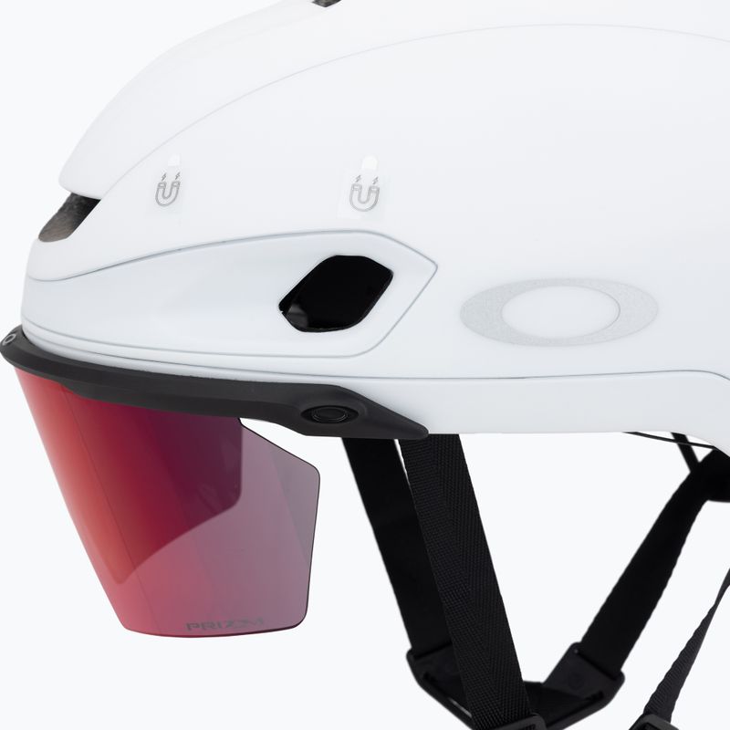 Cyklistická přilba  Oakley Aro7 Road matte white/prizm road 7